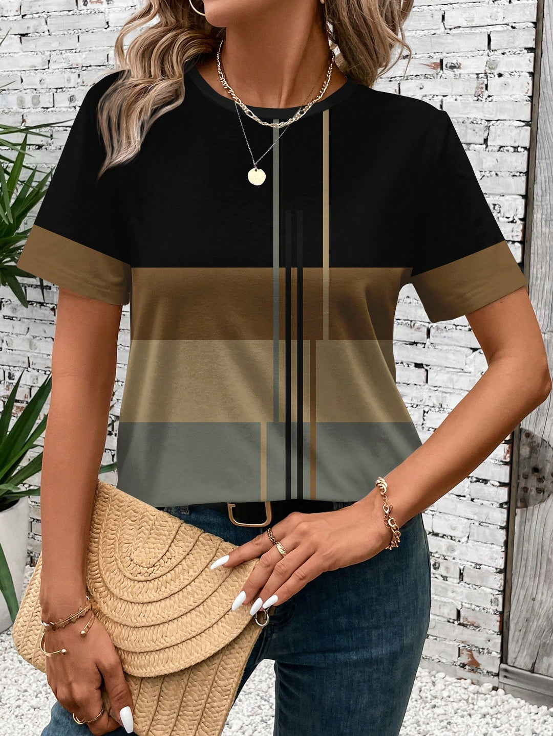 Tricou SHEIN, mix culori