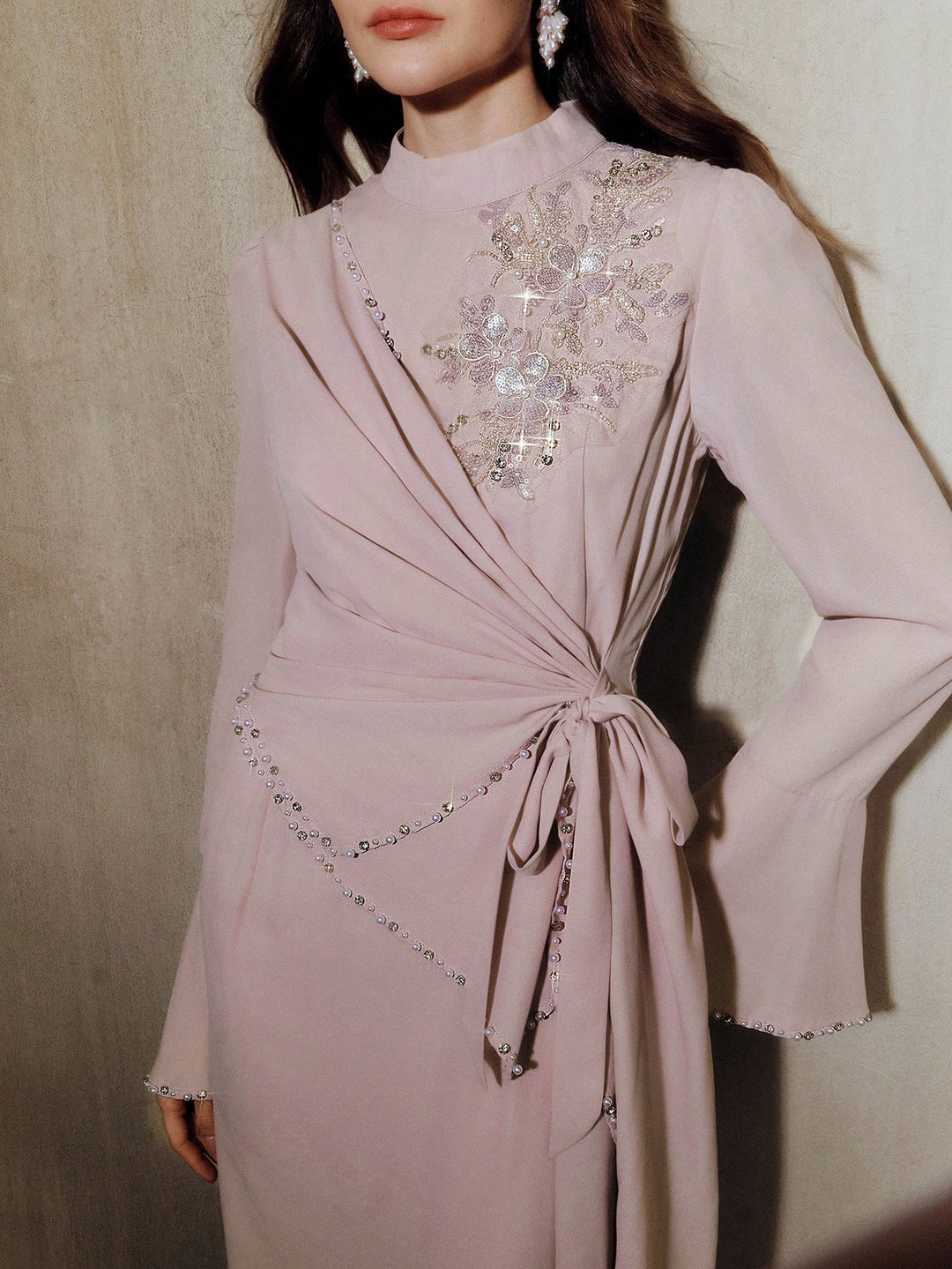 Rochie maxi SHEIN, roz