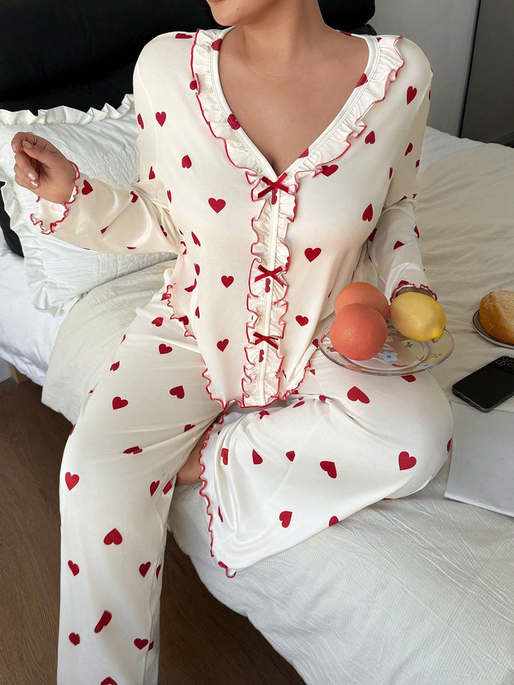 Set pijamale SHEIN, bej