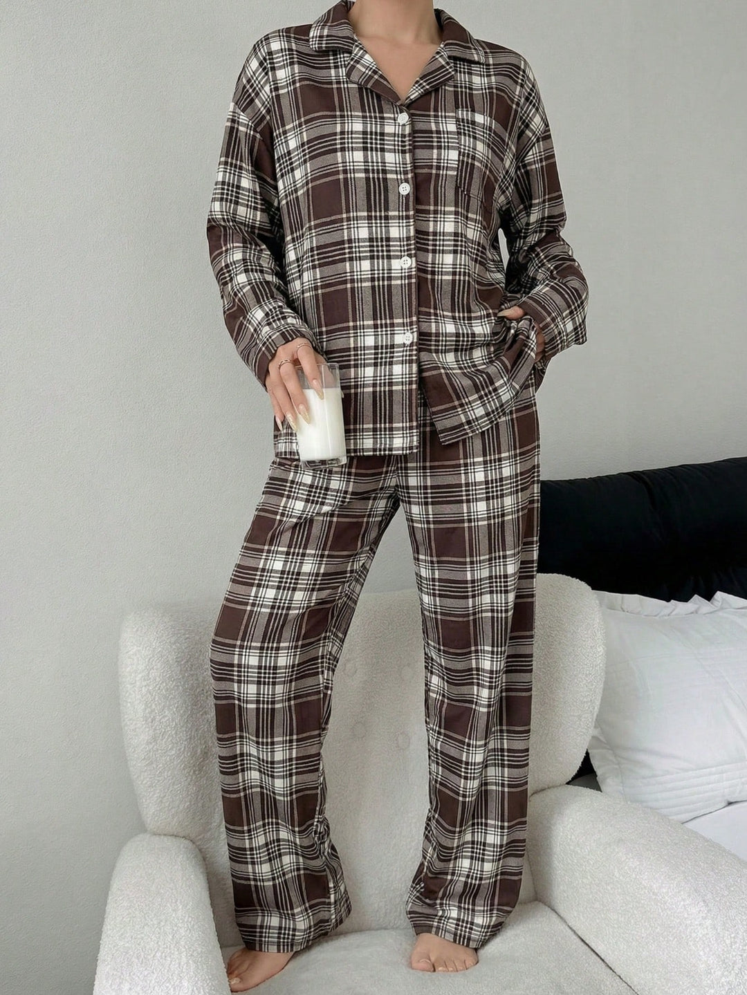 Compleu pijamale SHEIN, mix culori