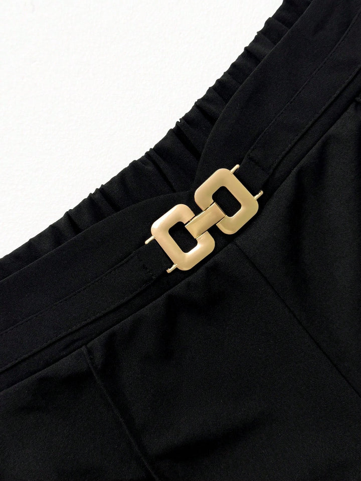 Pantaloni SHEIN, negru