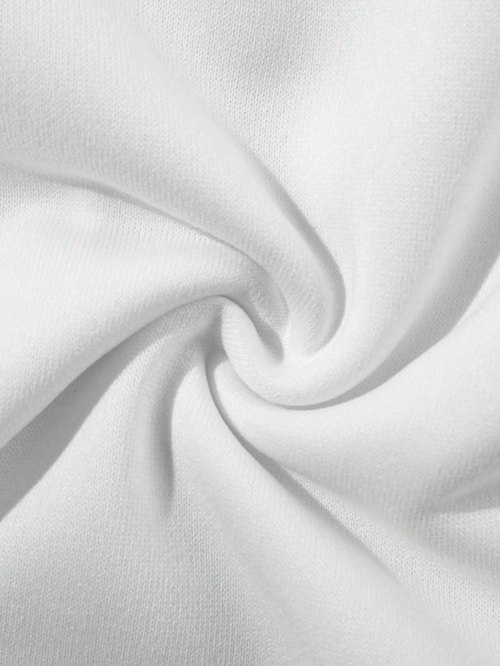 Pantaloni SHEIN, alb