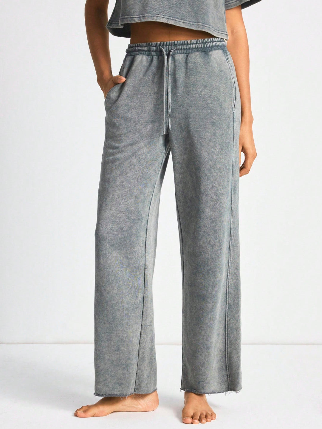Pantaloni SHEIN, gri