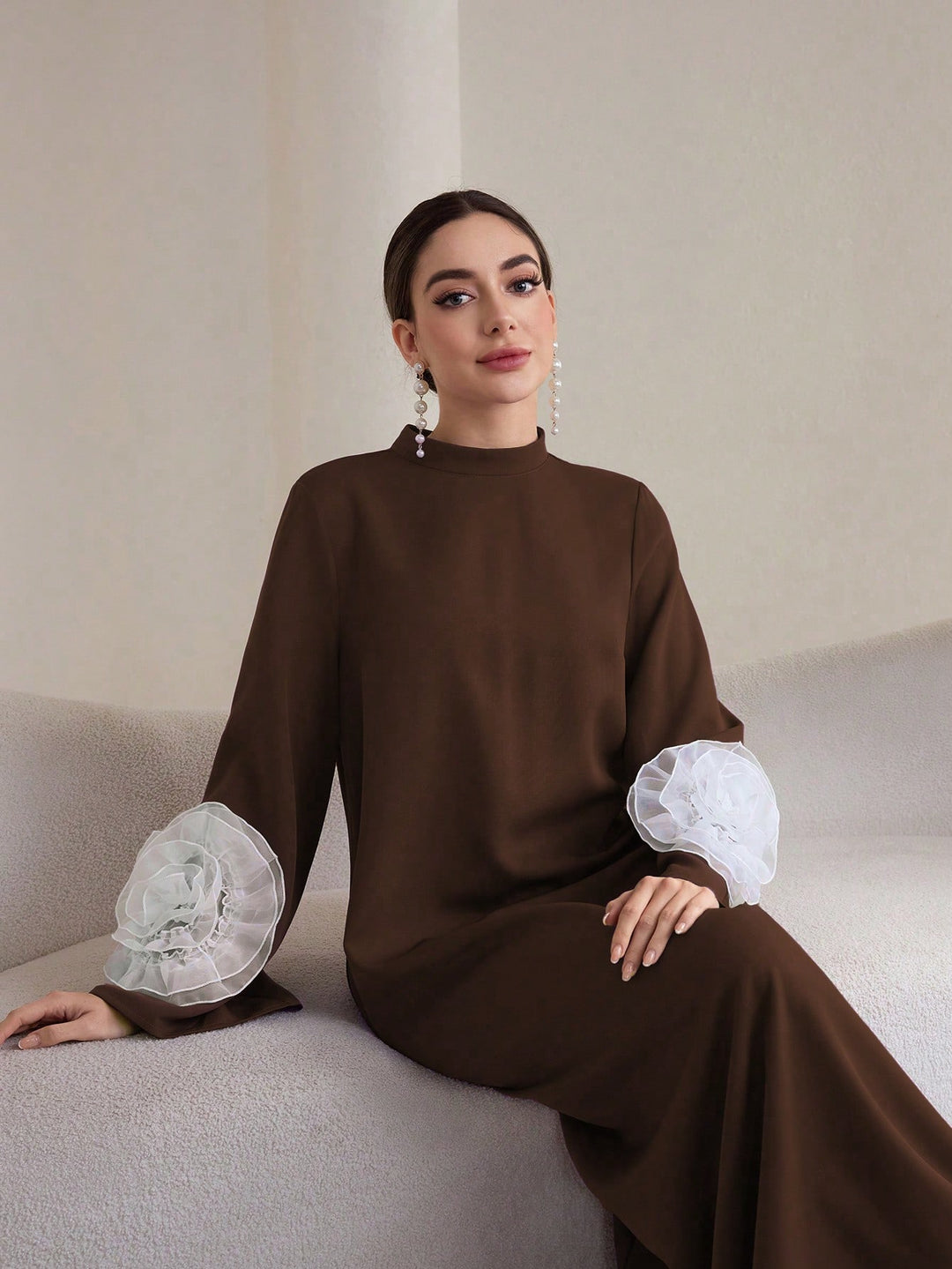Rochie SHEIN, maro