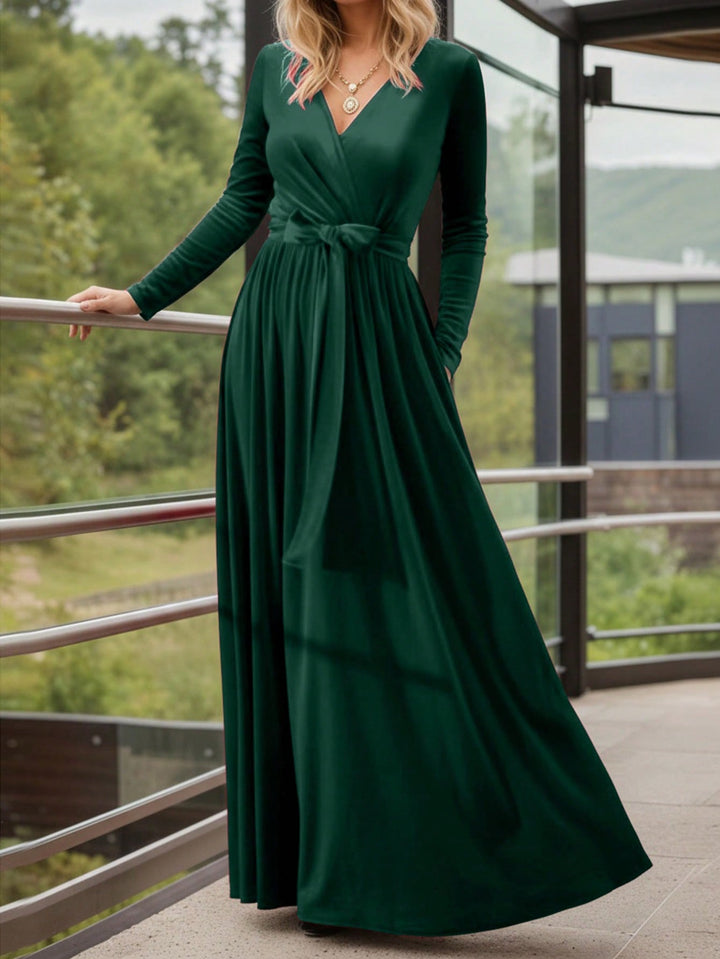 Rochie maxi SHEIN, verde