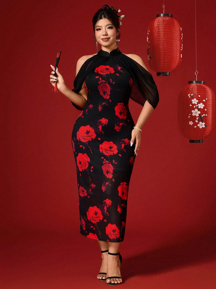 Rochie SHEIN, mix culori