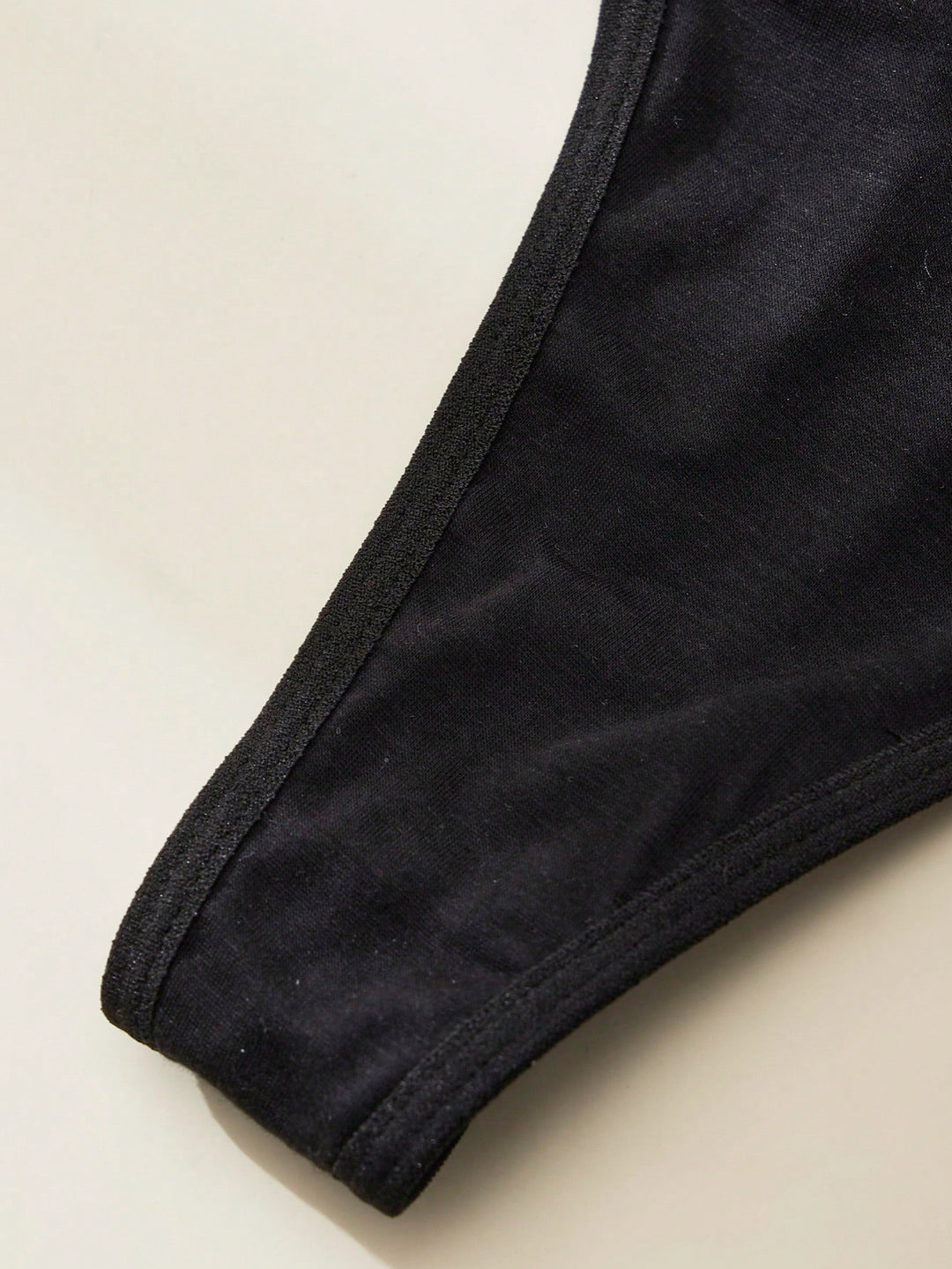 Slip tanga SHEIN, negru
