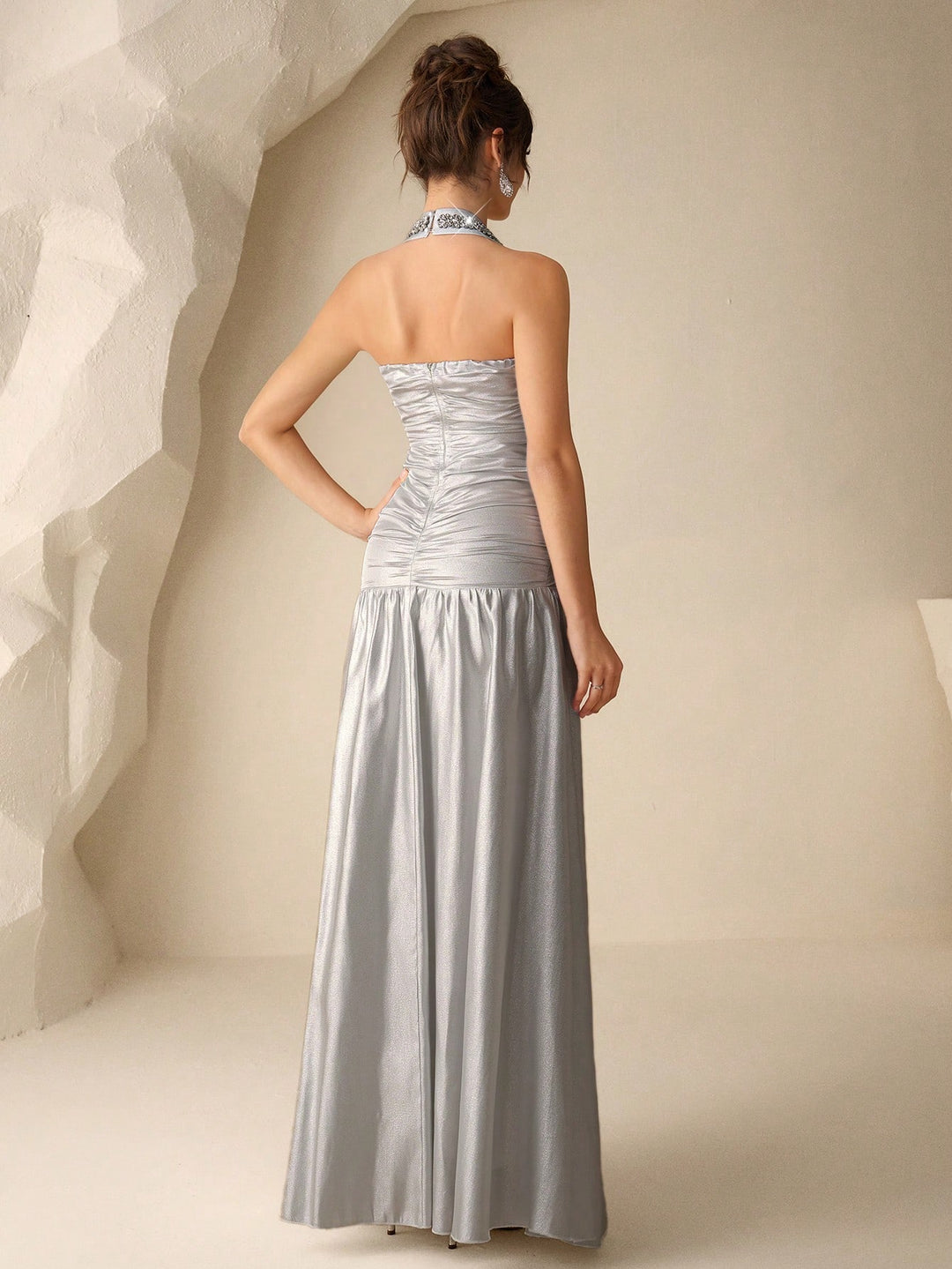 Rochie SHEIN, argintiu