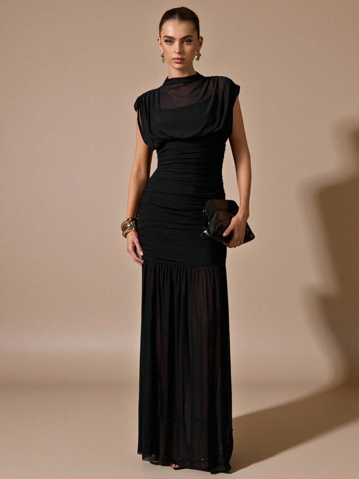 Rochie maxi SHEIN, negru