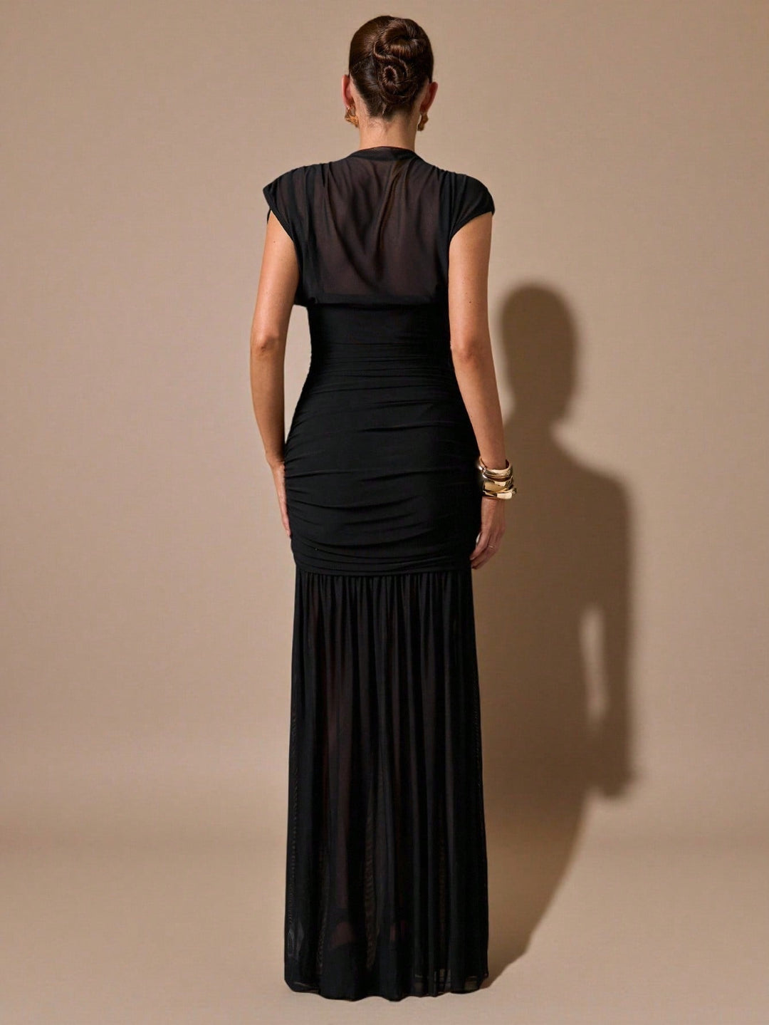 Rochie maxi SHEIN, negru