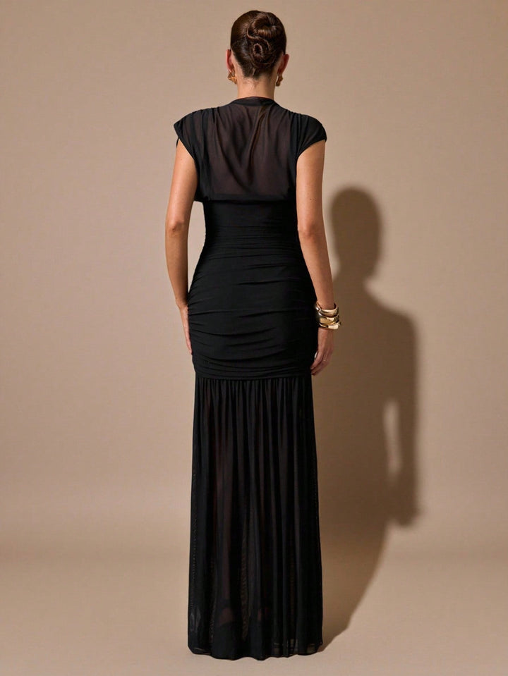 Rochie maxi SHEIN, negru