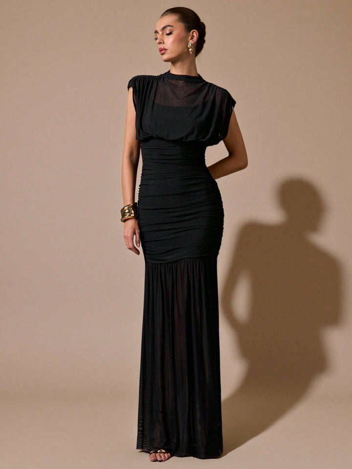 Rochie maxi SHEIN, negru