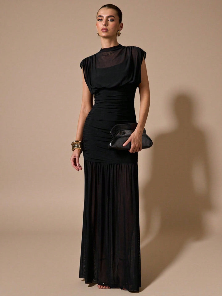 Rochie maxi SHEIN, negru