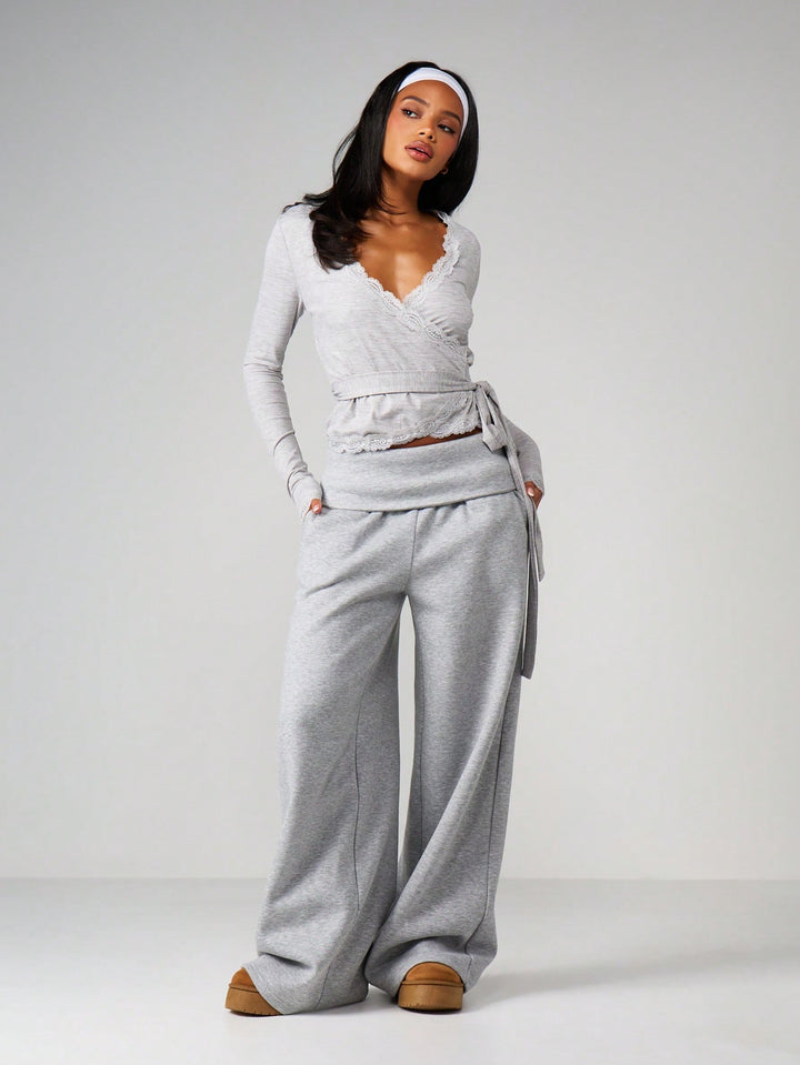 Pantaloni SHEIN, gri