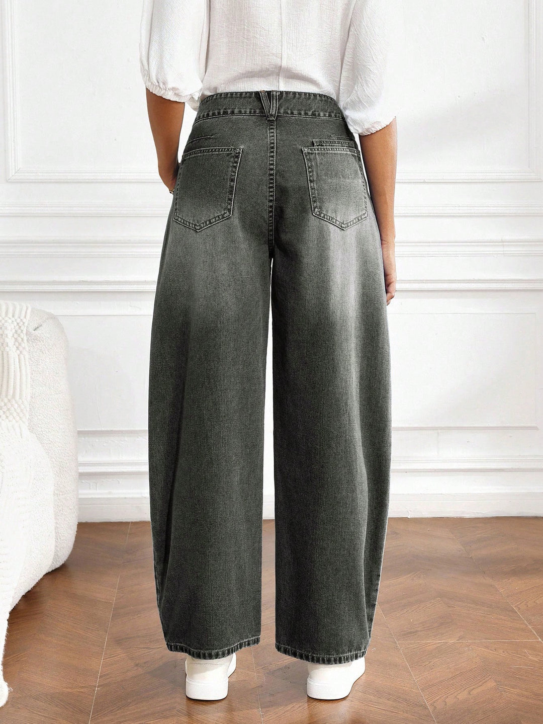 Jeans SHEIN, gri
