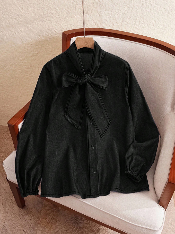 Top SHEIN, negru
