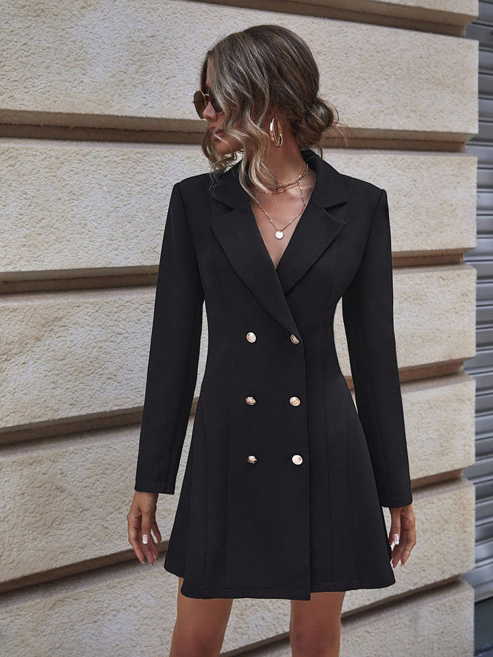 Sacou SHEIN, negru