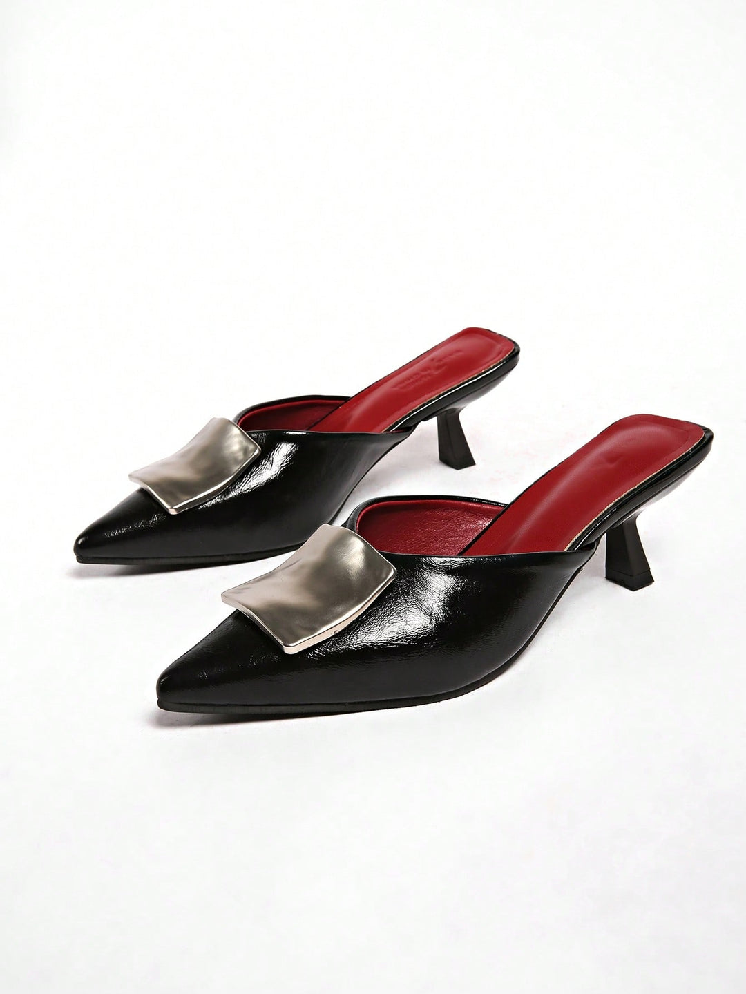 Pantofi cu toc SHEIN, negru