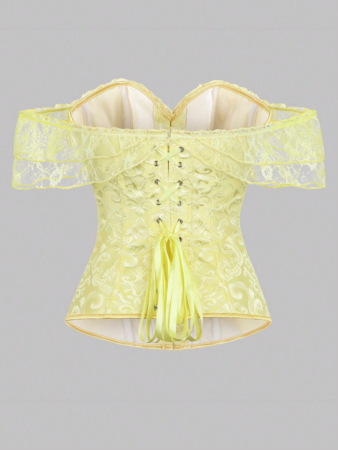 Corset damă SHEIN, galben, mărimea S