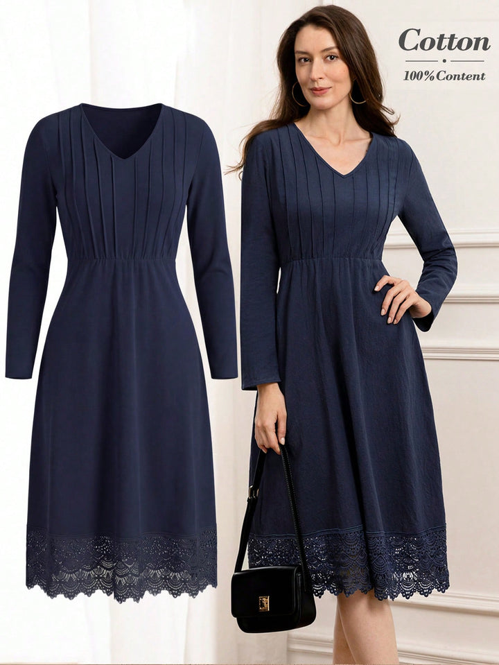 Rochie midi SHEIN, albastru