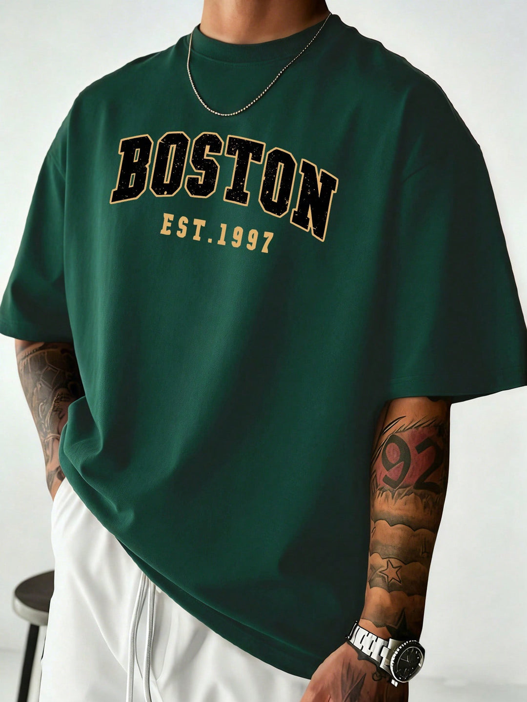 Tricou SHEIN, verde