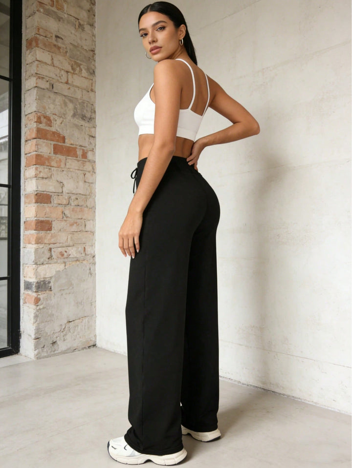 Pantaloni SHEIN, negru