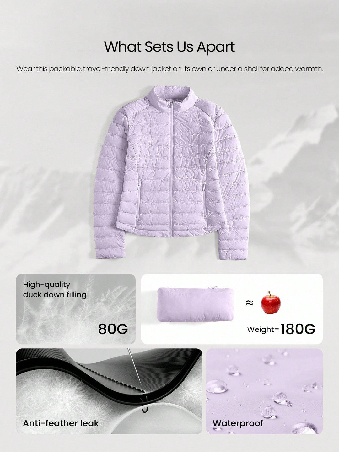 SHEIN Sportdzseki, lila