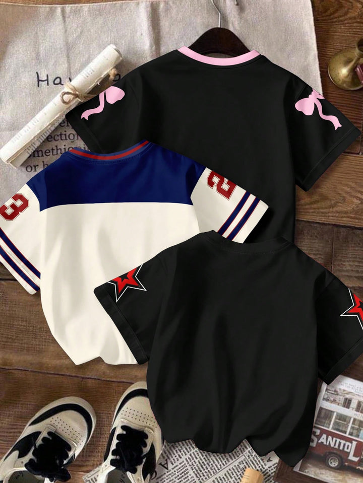 Tricou SHEIN, mix culori