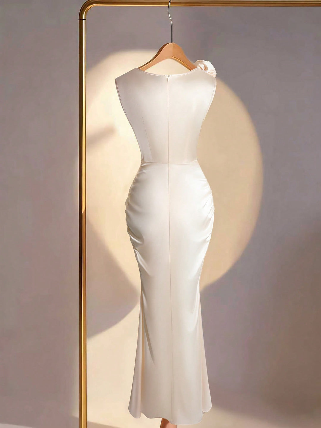 Rochie maxi SHEIN, portocaliu