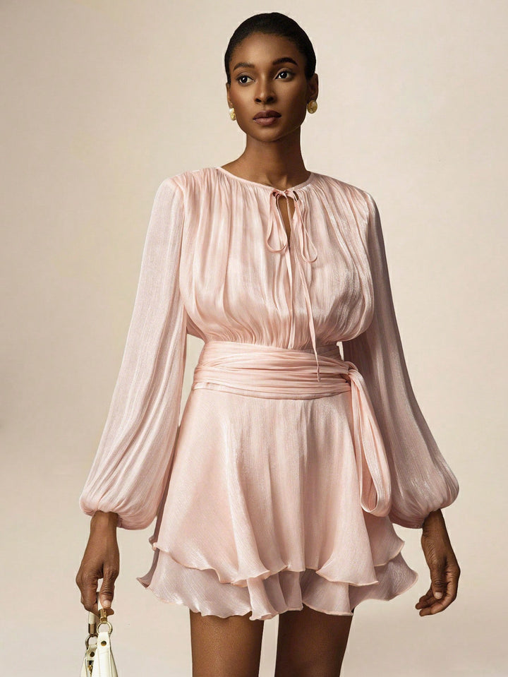 Rochie scurtă SHEIN, roz