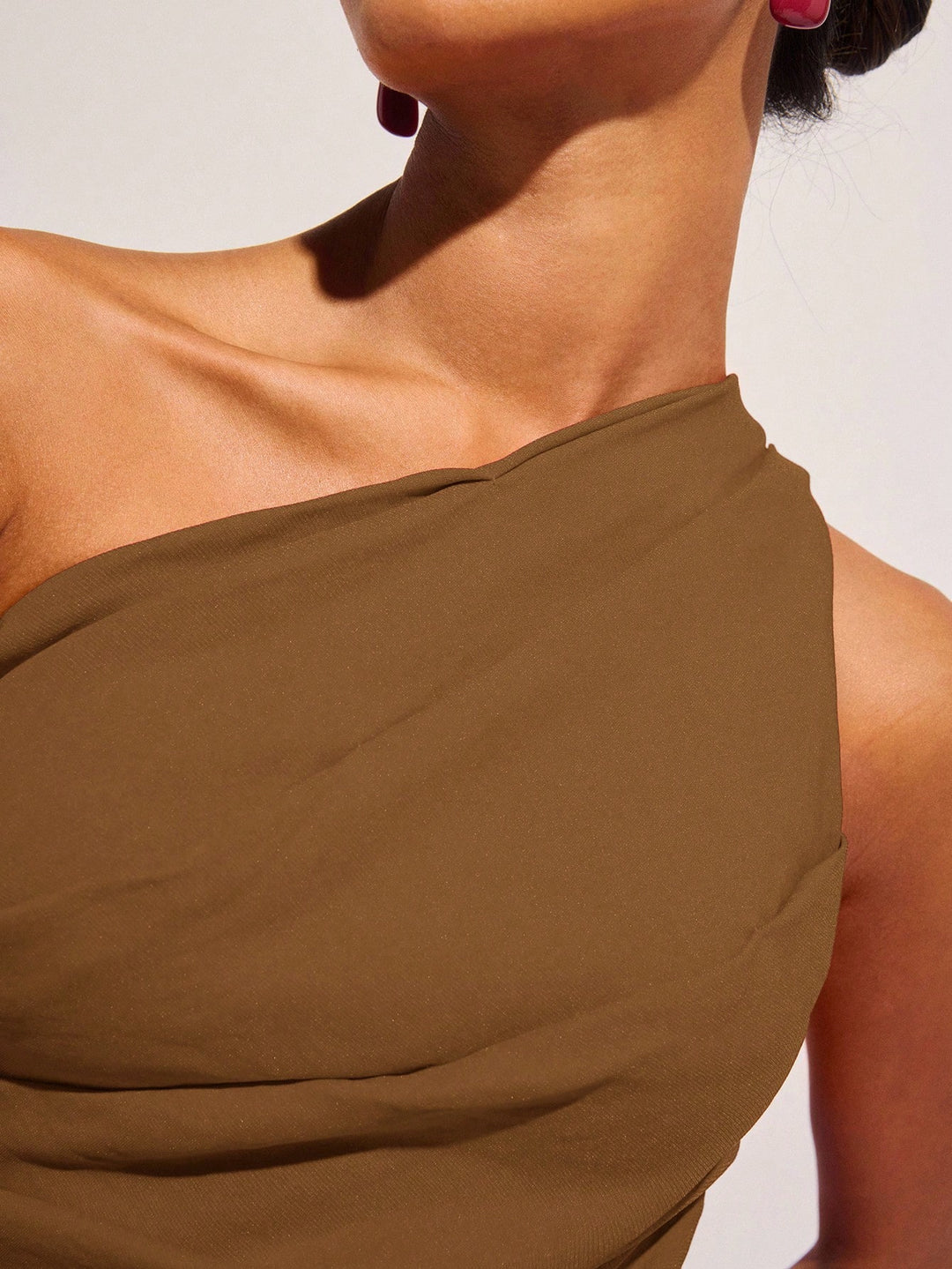 Rochie mini SHEIN, maro