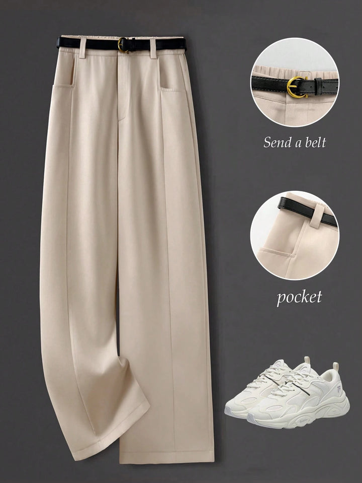 Pantaloni SHEIN, crem