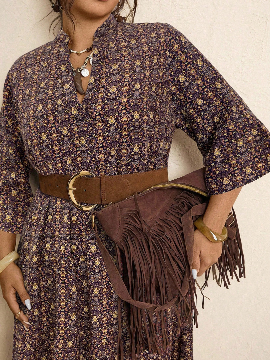SHEIN ruha, lila