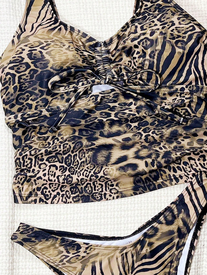 Costum de baie SHEIN, mix culori