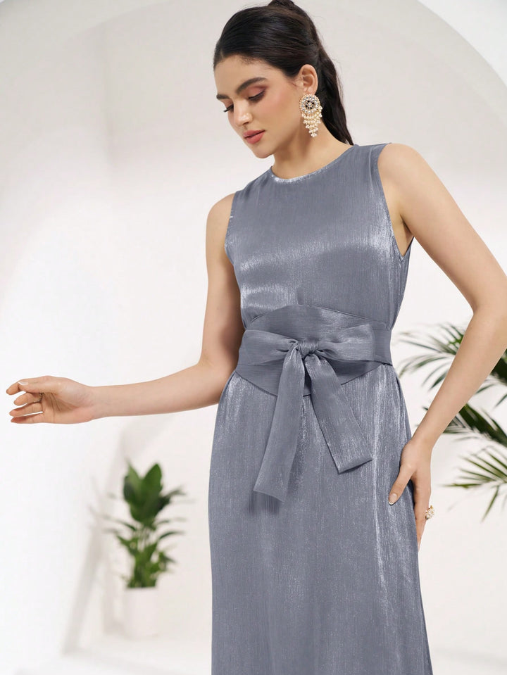 Rochie maxi SHEIN, albastru