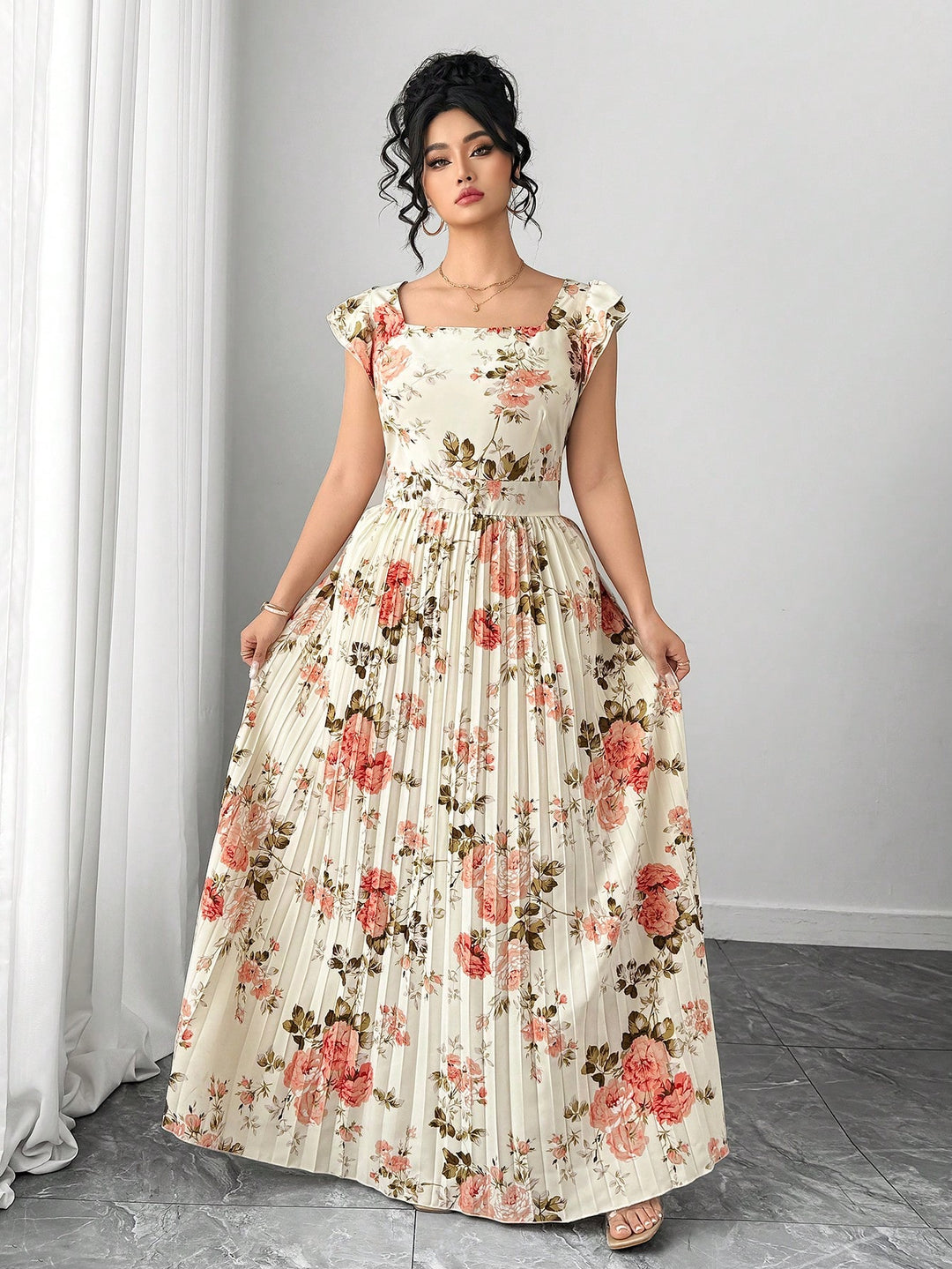 Rochie SHEIN, mix culori
