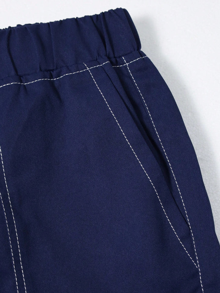 Pantaloni SHEIN, albastru