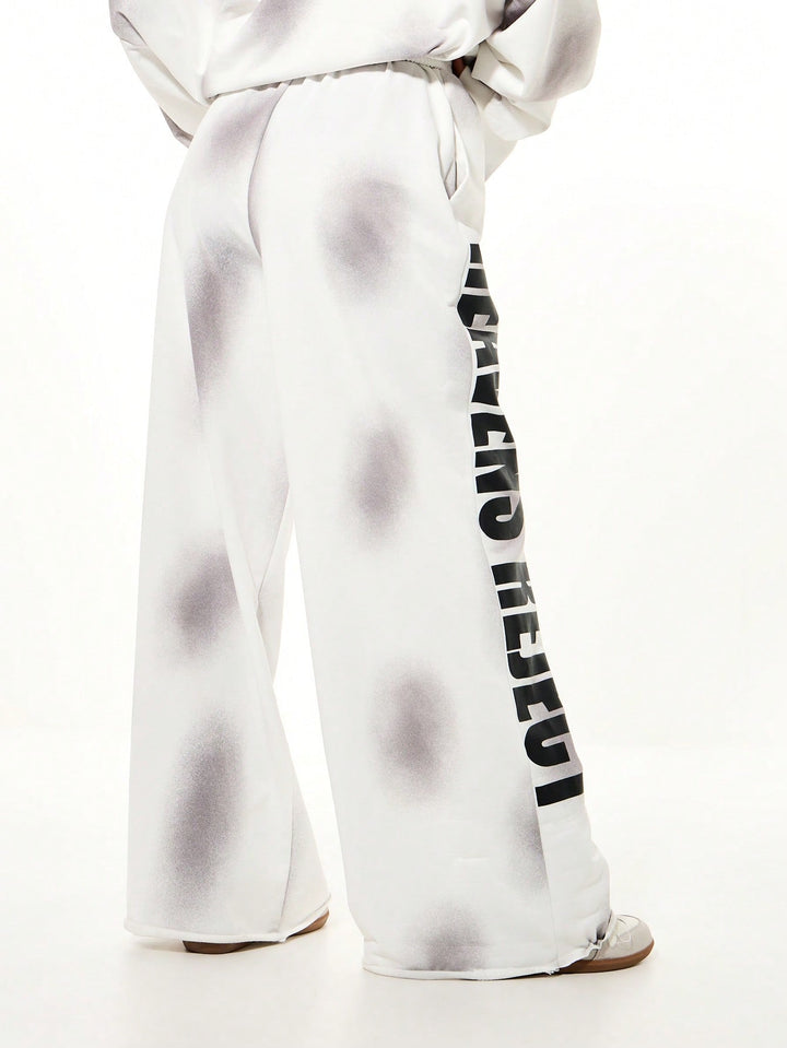 Pantaloni SHEIN, alb