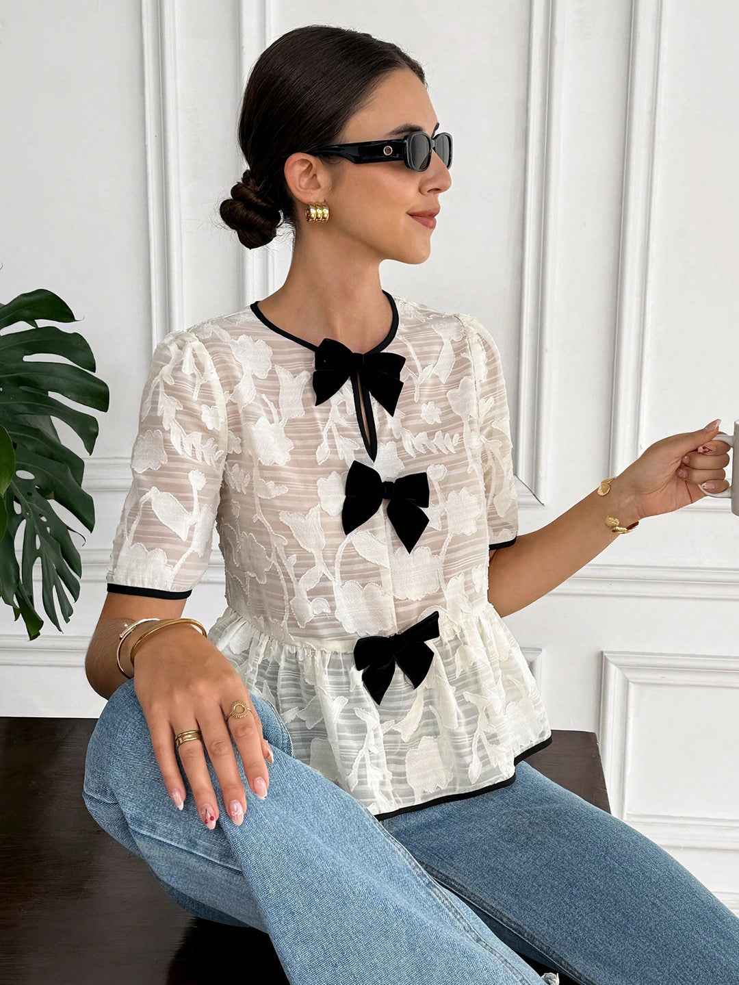 Bluza SHEIN, portocaliu