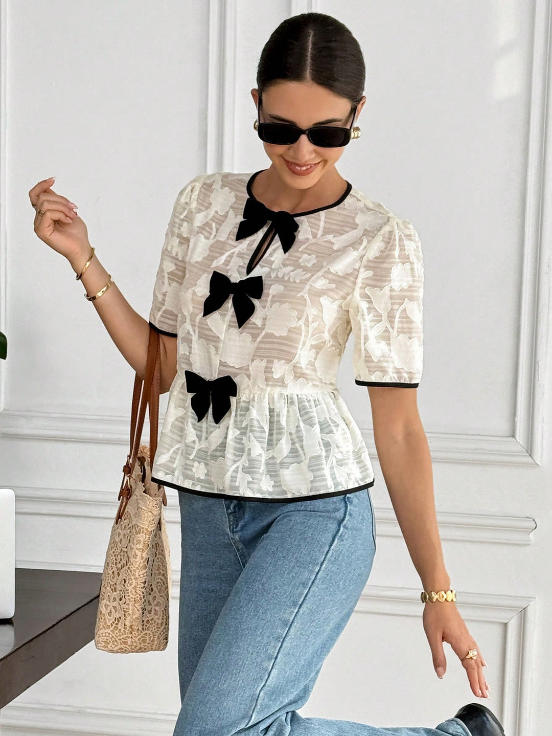 Bluza SHEIN, portocaliu