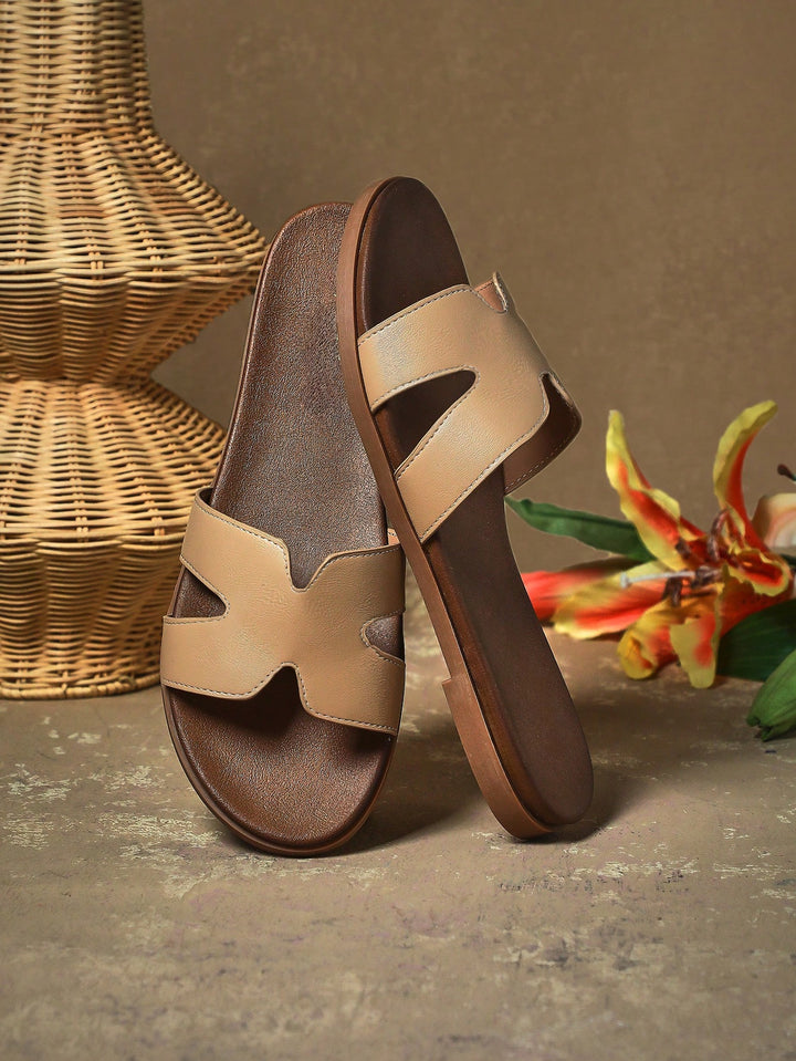 SHEIN szandál, bézs