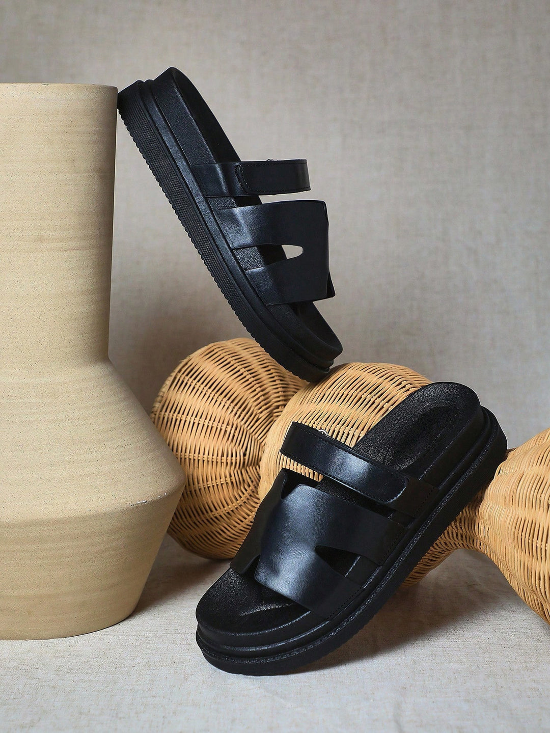 Sandale SHEIN, negru