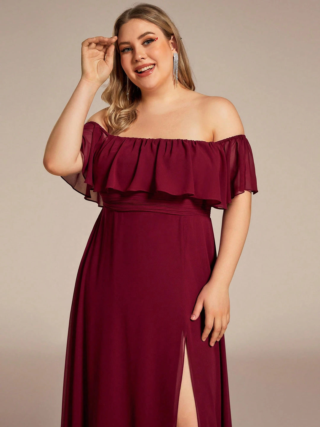 Rochie maxi SHEIN, roșu