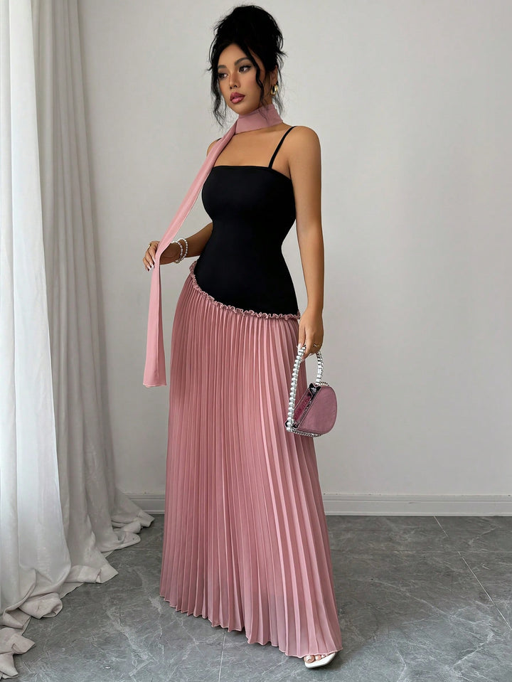 SHEIN maxi ruha, mix színek