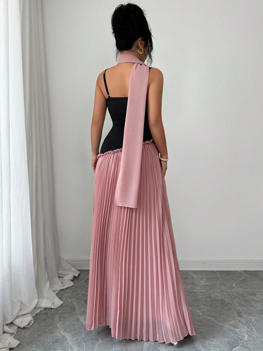 SHEIN maxi ruha, mix színek