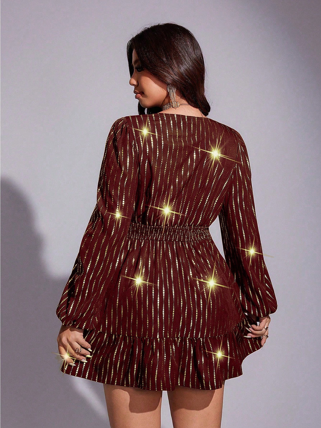 Rochie SHEIN, vișiniu