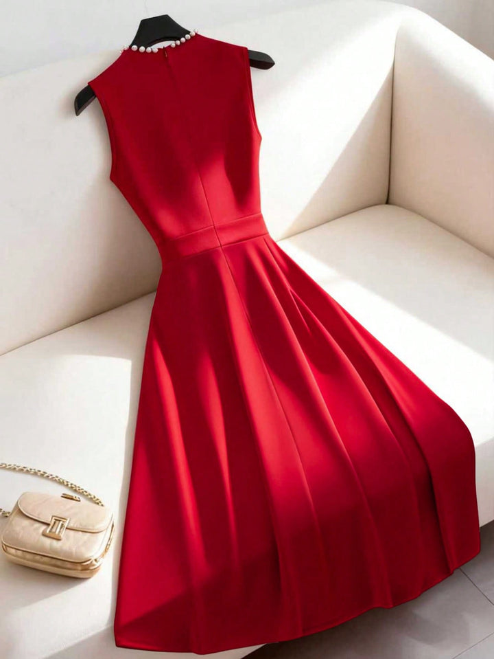 Rochie midi SHEIN, roșu