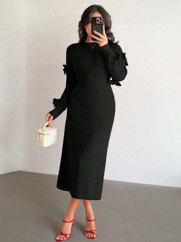 SHEIN maxi ruha, fekete