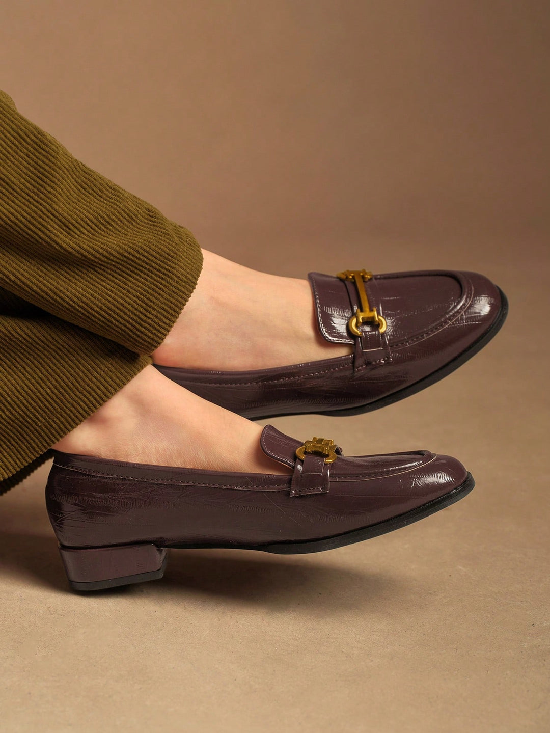 Pantofi SHEIN, maro