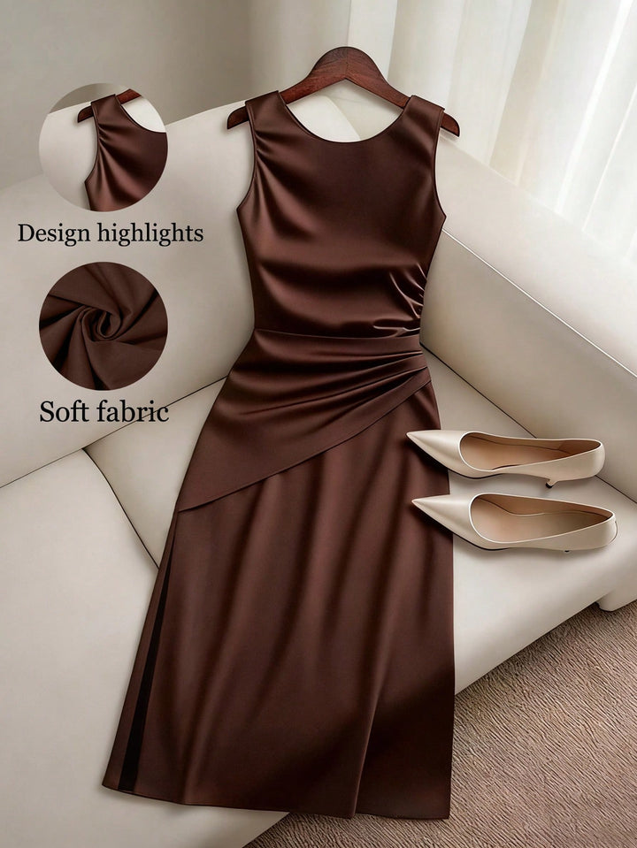 Rochie SHEIN, maro